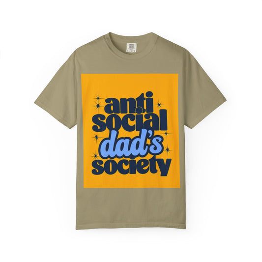 Cool Dad's Anti-Social Society T-Shirt | Unisex Graphic Tee | Perfect for Father's Day, Birthdays, Casual Style, Gift