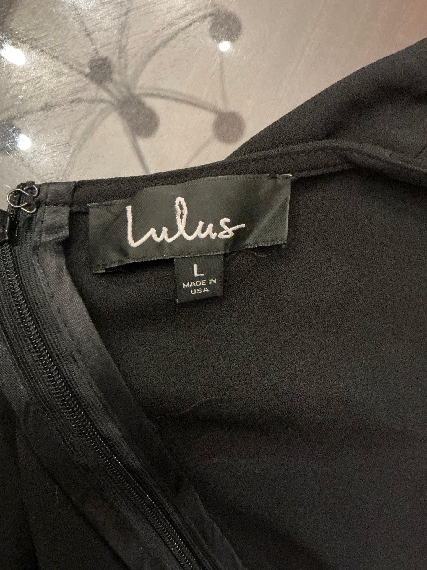 Lulus Black Sleeveless Jumpsuit – Size L – Classic Evening One-Piece NWT