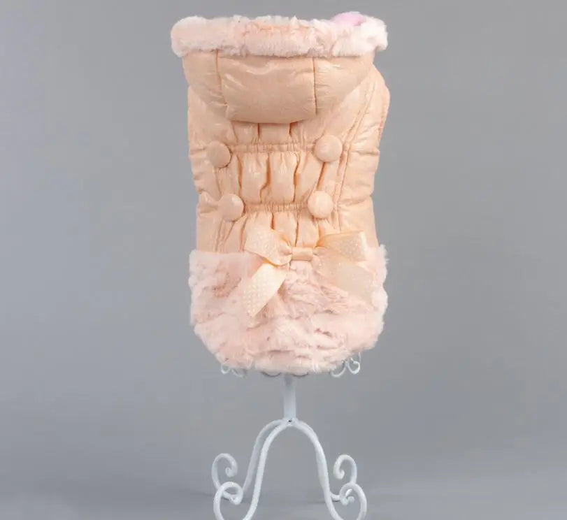 Pet Dog Clothes Autumn Winter Pet Clothing Hoodies Fur Coat Dog Jacket XS-3XL Puppy Warm Thick Dog Apparel Hooded Pet Products