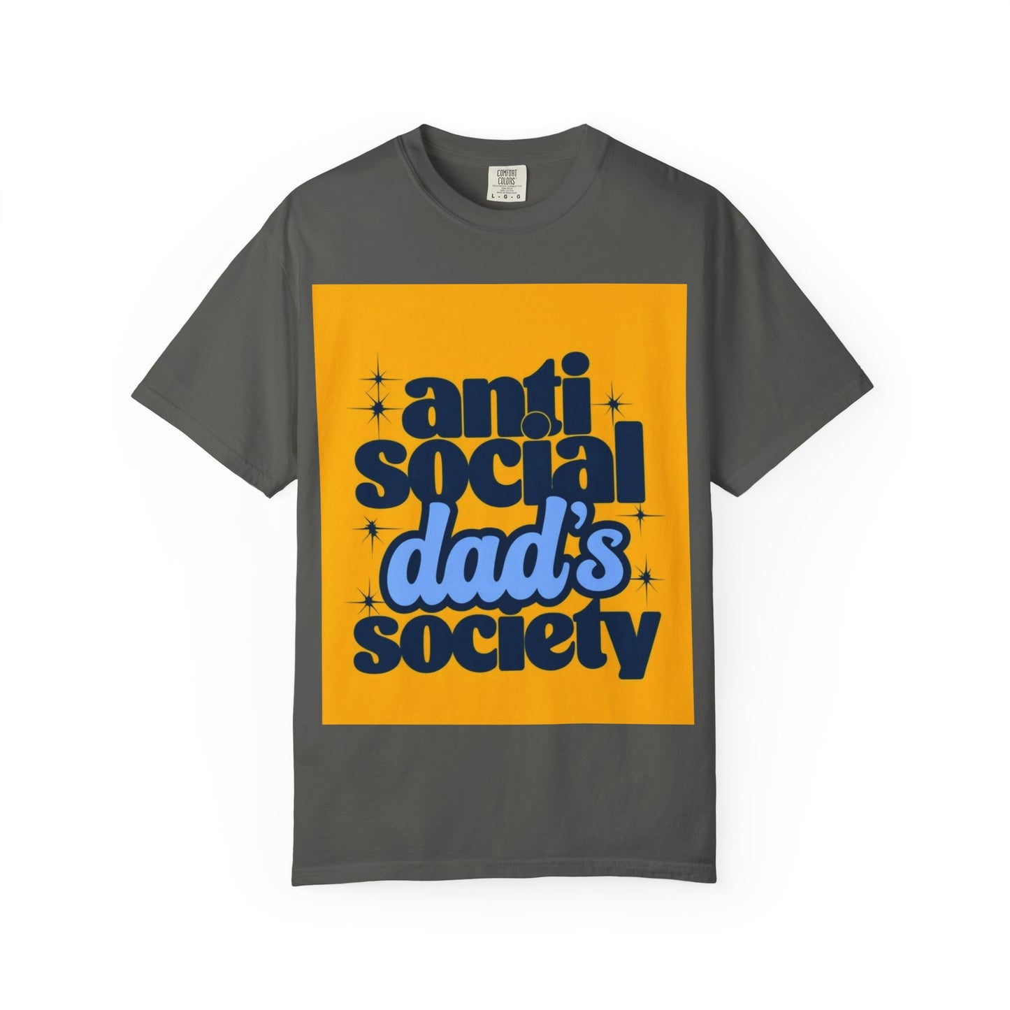 Cool Dad's Anti-Social Society T-Shirt | Unisex Graphic Tee | Perfect for Father's Day, Birthdays, Casual Style, Gift