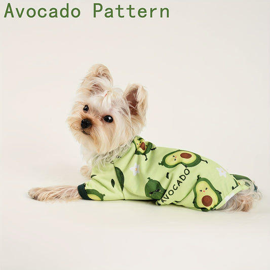 Dog Clothes For Small Dogs Boy Girl, Dog Pajamas Tiny Chihuahua Yorkie Spring Summer Shirt, Cute Puppy Outfit Pjs Jumpsuit Cat Onesie Apparel Pet Clothes