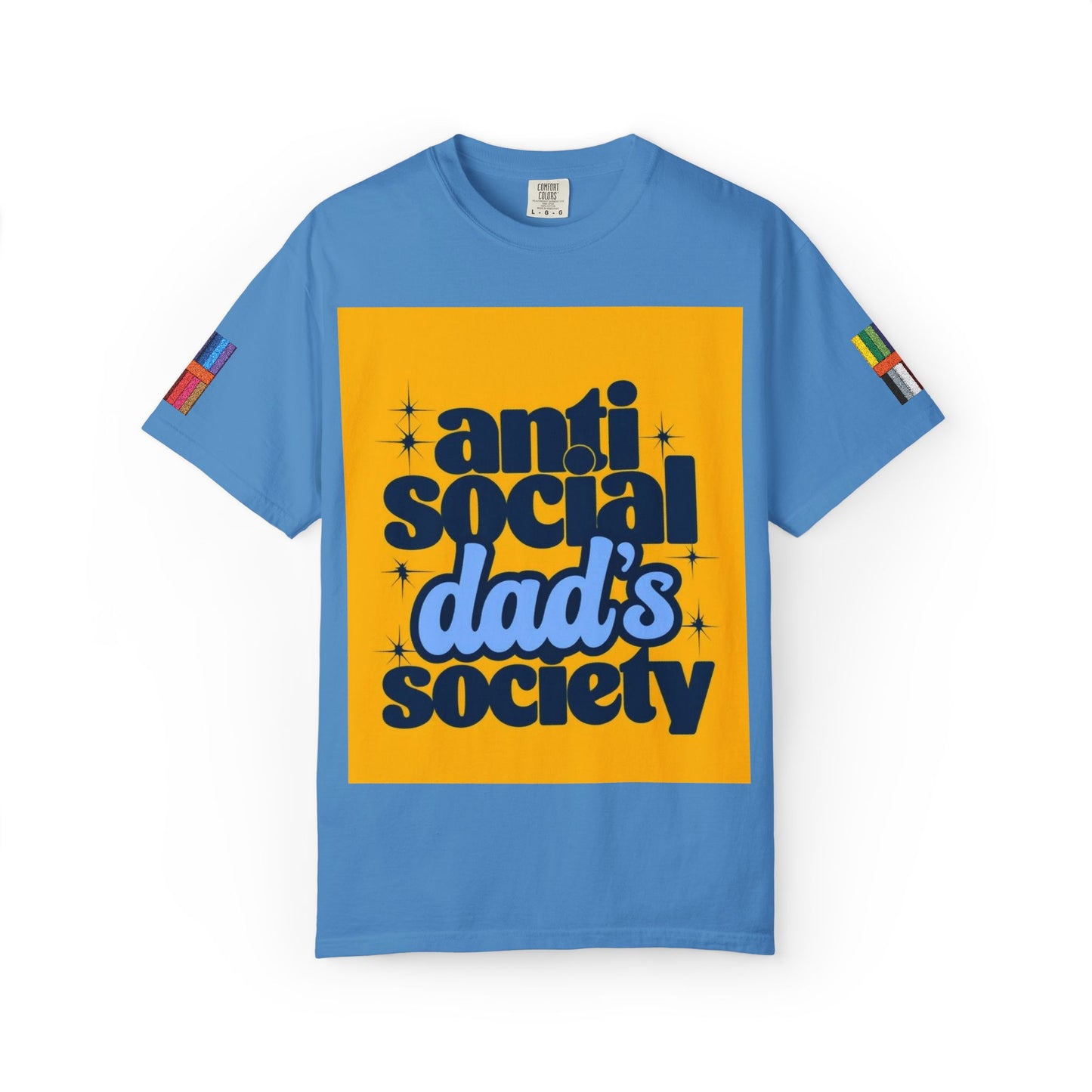 Cool Dad's Anti-Social Society T-Shirt | Unisex Graphic Tee | Perfect for Father's Day, Birthdays, Casual Style, Gift
