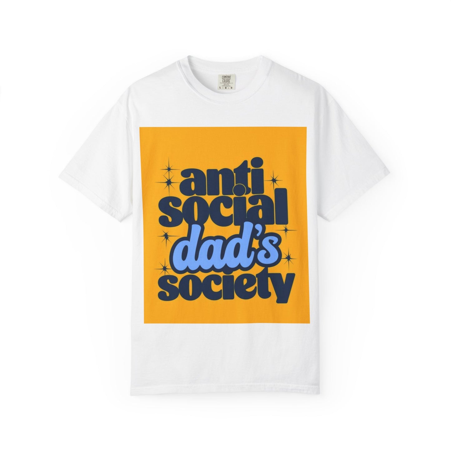 Cool Dad's Anti-Social Society T-Shirt | Unisex Graphic Tee | Perfect for Father's Day, Birthdays, Casual Style, Gift
