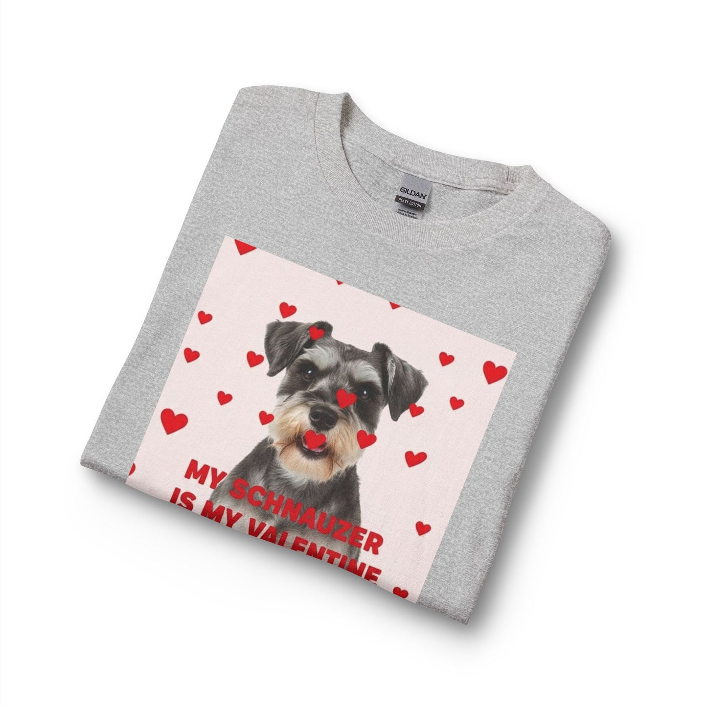 Schnauzer Is My Valentine Long Sleeve Tee