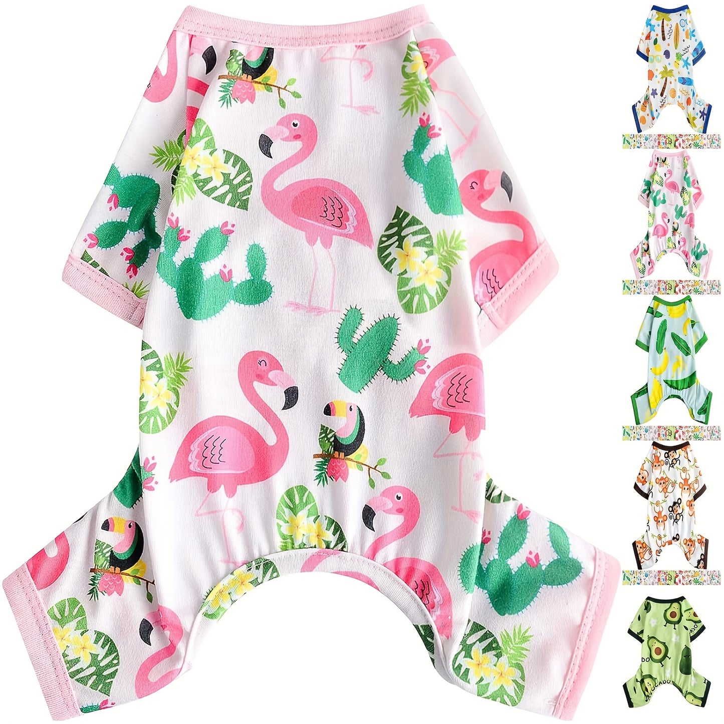 Dog Pajamas For Small Chihuahua Yorkie Teacup, Puppy Pjs Soft Pet Clothes Cat Shirts Outfit