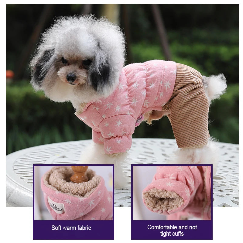 Warm Pet Clothing For Dog Clothes For Small Dog Coat Jacket Puppy Winter Pet Clothes For Dogs Costume Vest Apparel Teddy