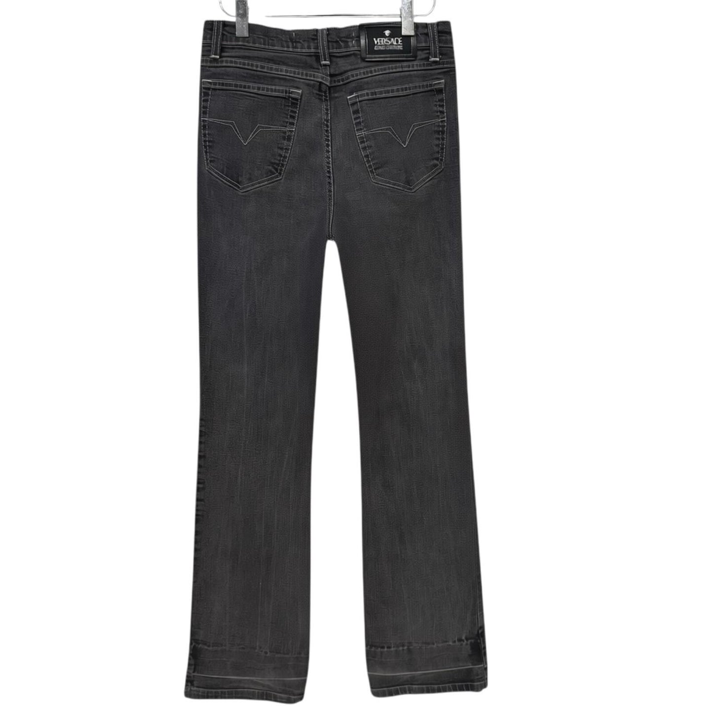 Versace Jeans Couture Black Bootcut Denim Jeans