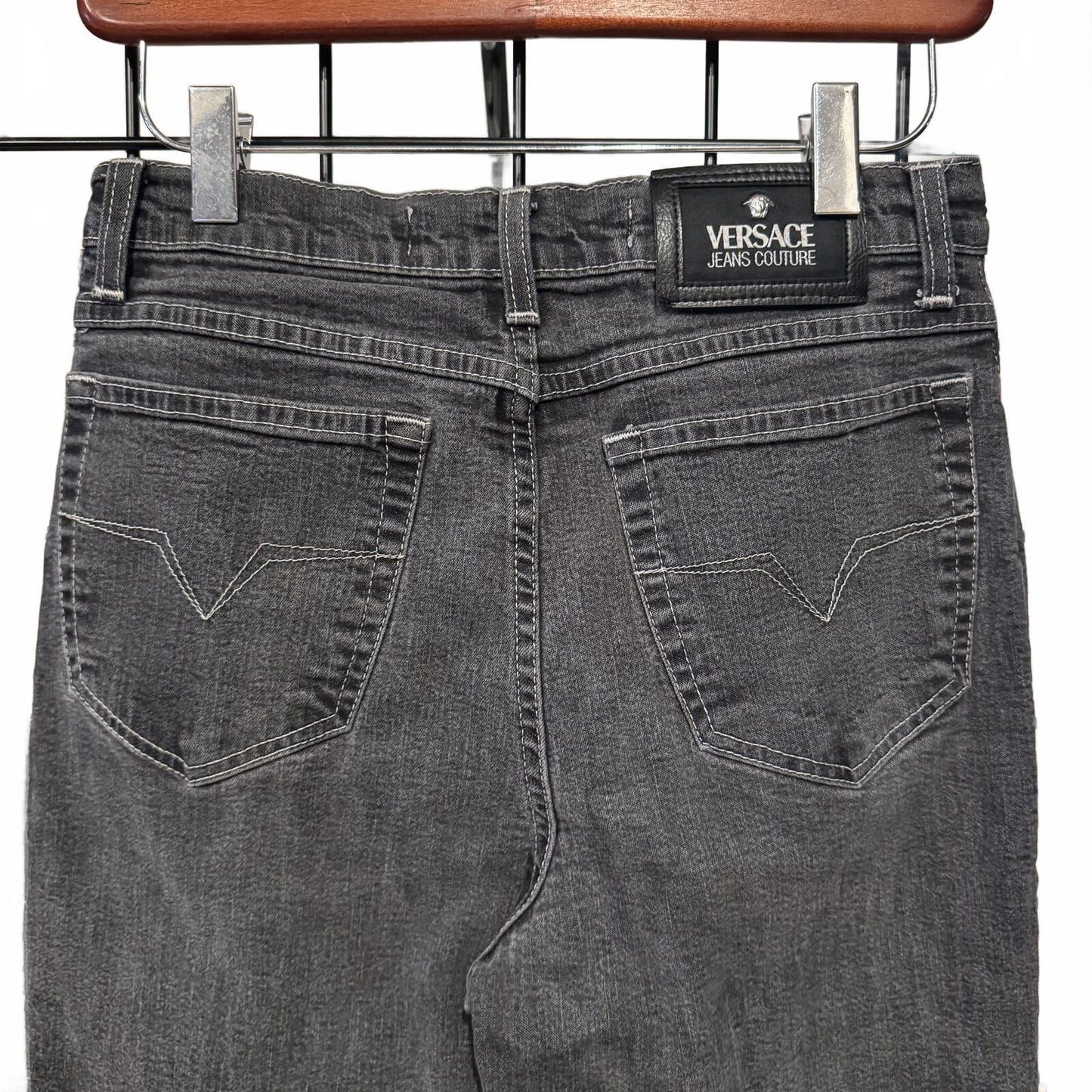 Versace Jeans Couture Black Bootcut Denim Jeans