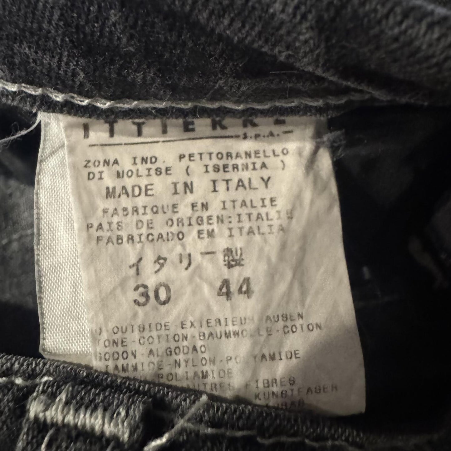 Versace Jeans Couture Black Bootcut Denim Jeans