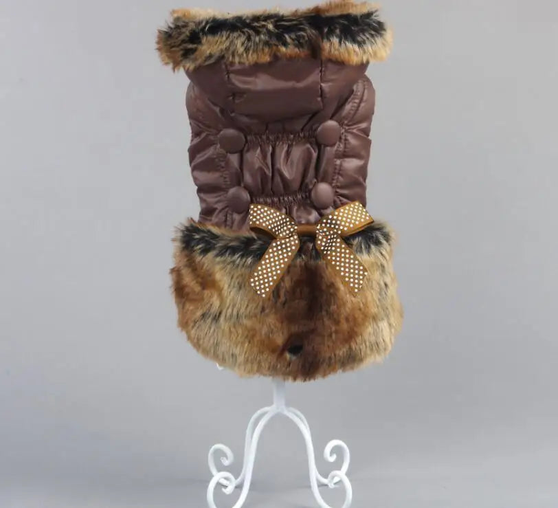 Pet Dog Clothes Autumn Winter Pet Clothing Hoodies Fur Coat Dog Jacket XS-3XL Puppy Warm Thick Dog Apparel Hooded Pet Products