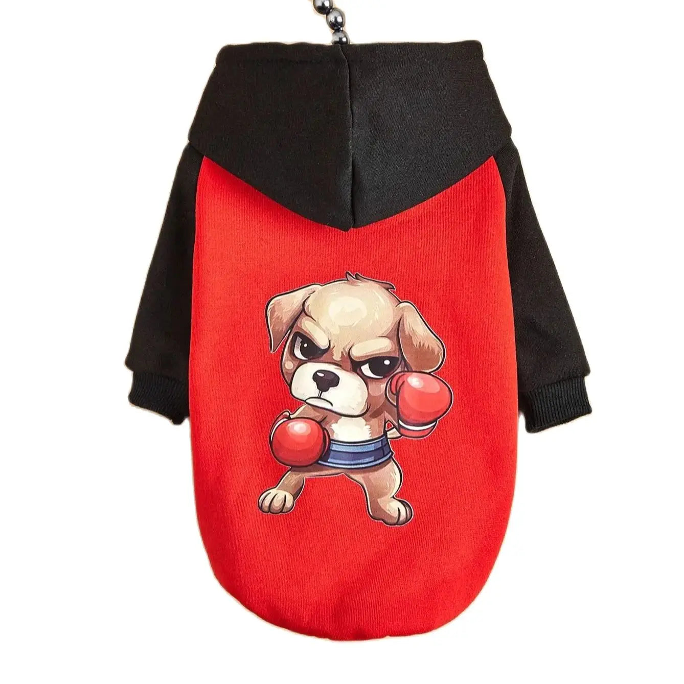 Pet clothes dog cat sweatshirt with velvet warm and comfortable clothes with prints simple and generous, fashionable and super c