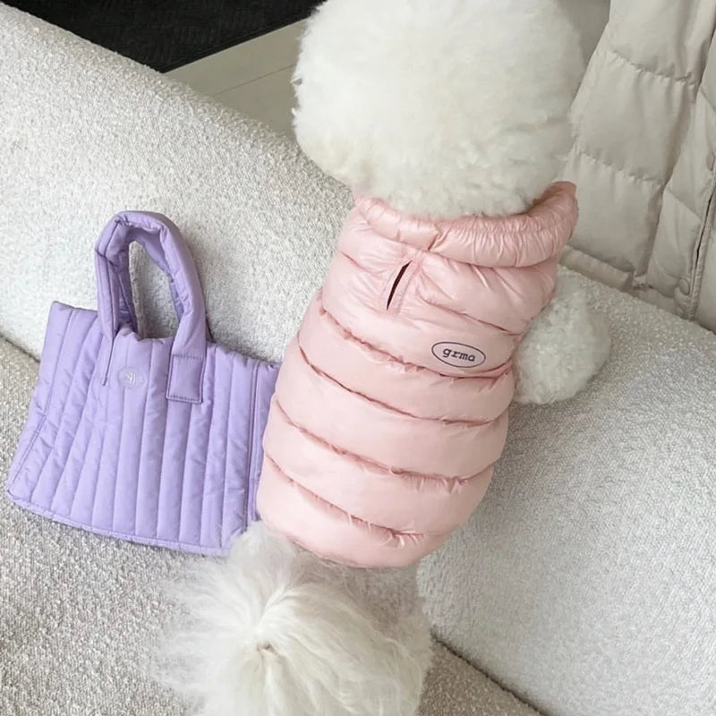 Pet Dog Cotton Clothes Warm Soft Cat Coat Fashion Jacket Winter Clothes Chihuahua Bichon Teddy Puppy Christmas Pet Warm Clothes