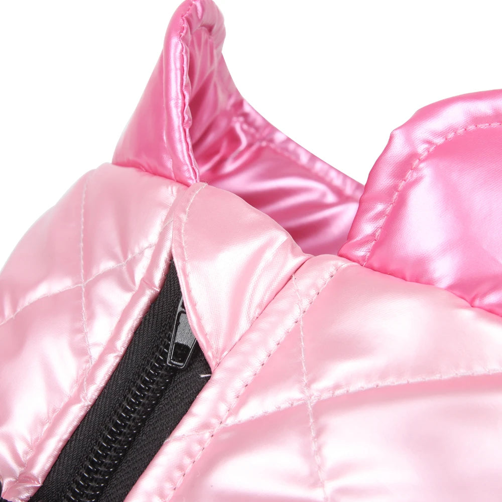 Pet Dog Clothes Large Autumn Winter Warm Dogs Cats Jacket Coat Waterproof Reflective Puppy Down Vest Chihuahua Costume Supplies