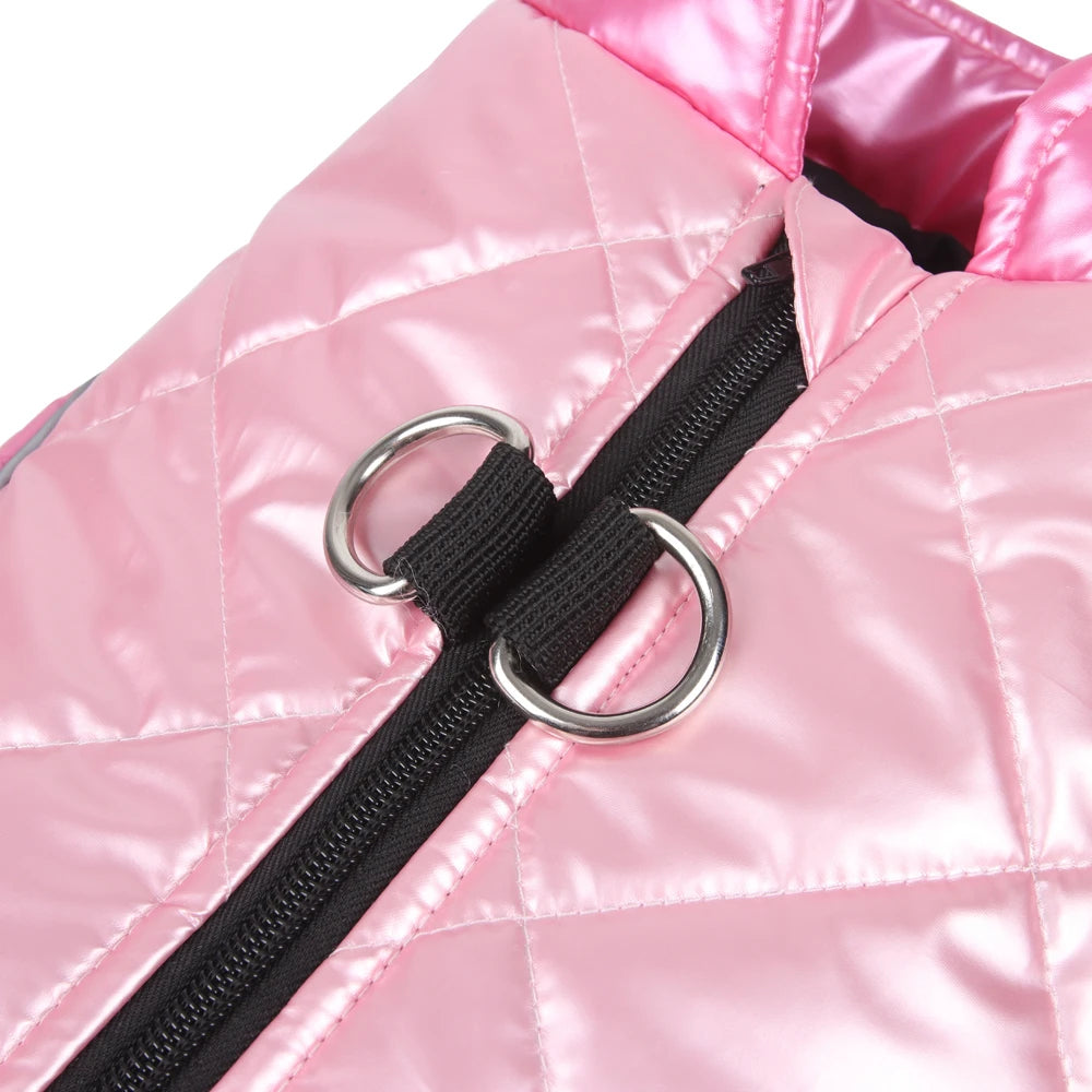 Pet Dog Clothes Large Autumn Winter Warm Dogs Cats Jacket Coat Waterproof Reflective Puppy Down Vest Chihuahua Costume Supplies