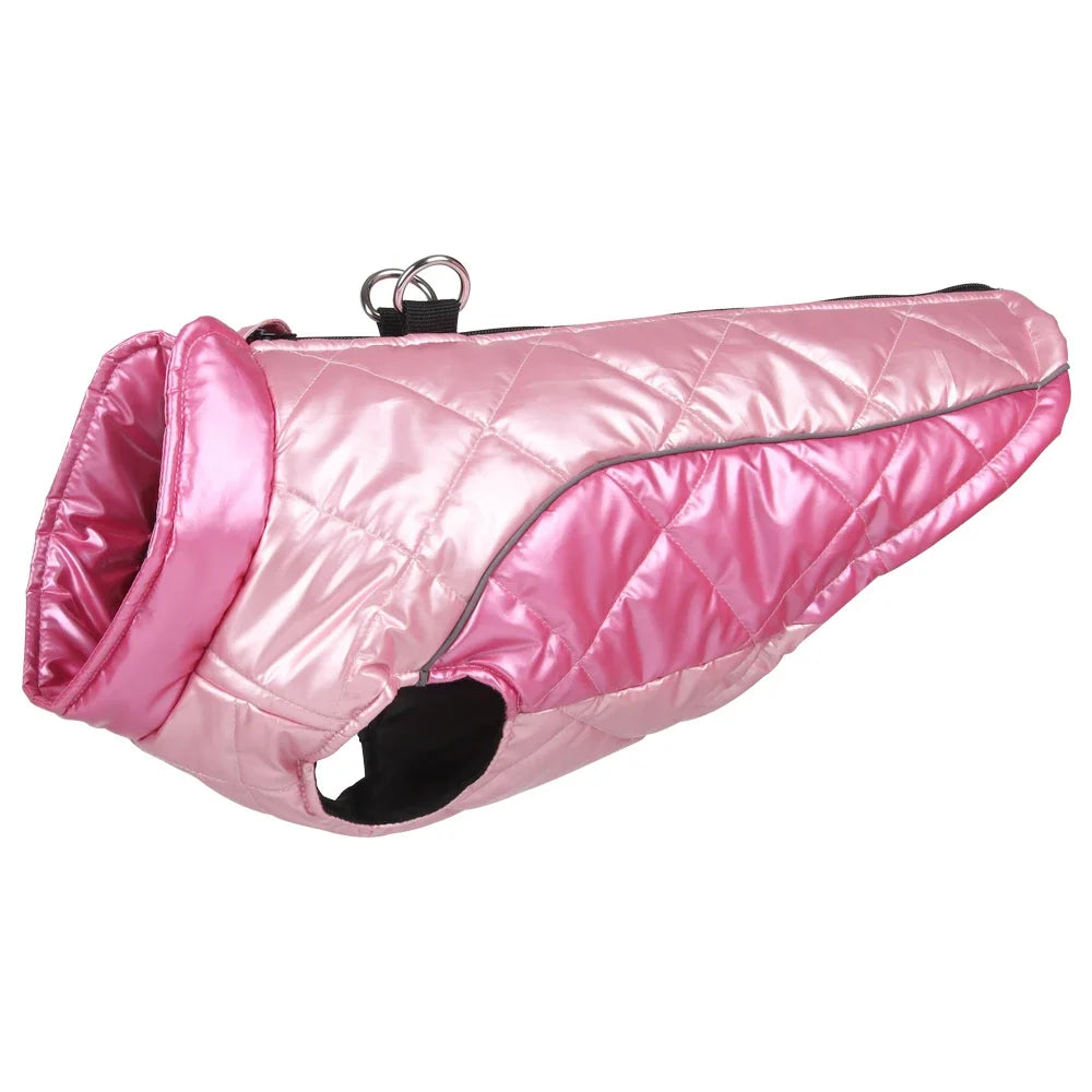 Pet Dog Clothes Large Autumn Winter Warm Dogs Cats Jacket Coat Waterproof Reflective Puppy Down Vest Chihuahua Costume Supplies