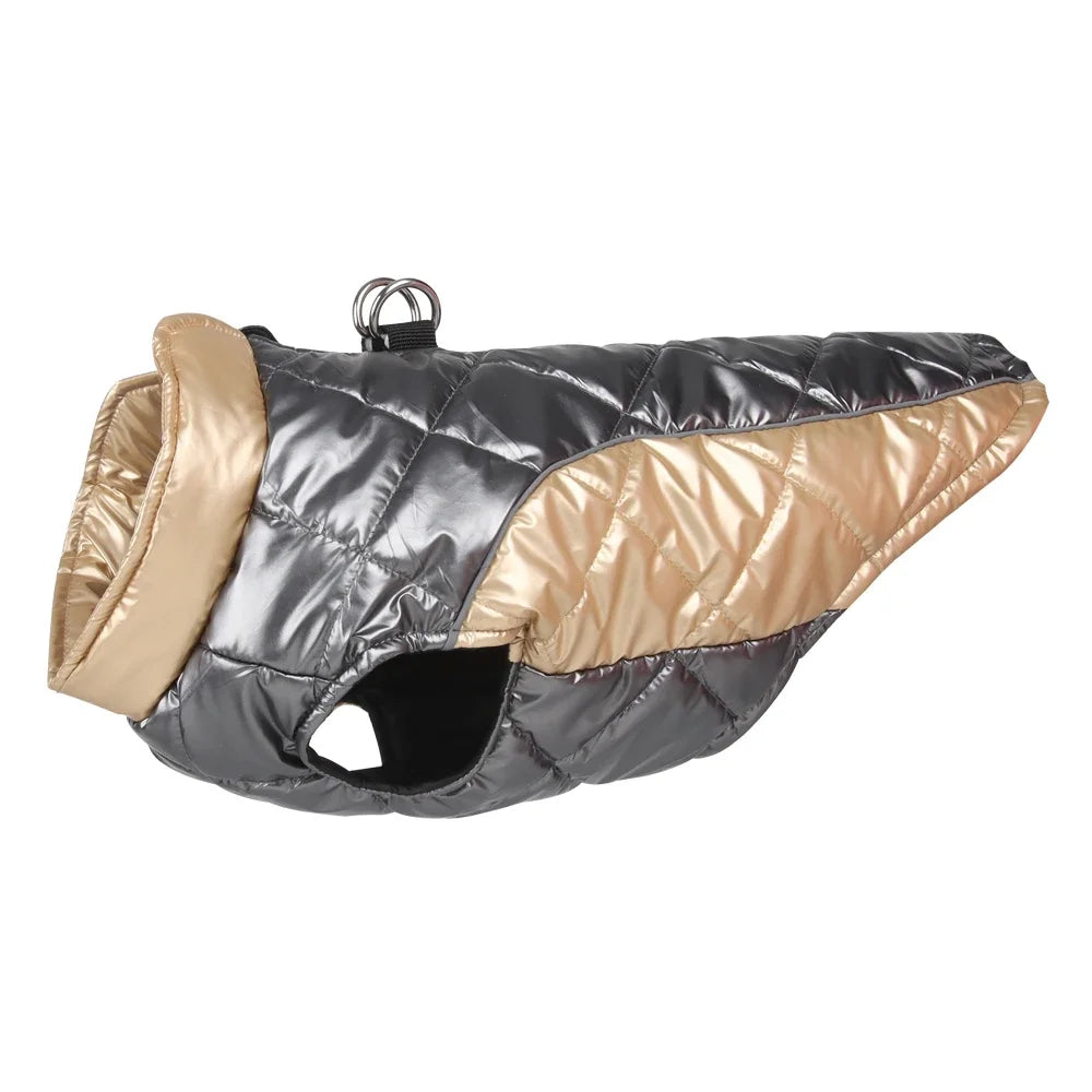 Pet Dog Clothes Large Autumn Winter Warm Dogs Cats Jacket Coat Waterproof Reflective Puppy Down Vest Chihuahua Costume Supplies