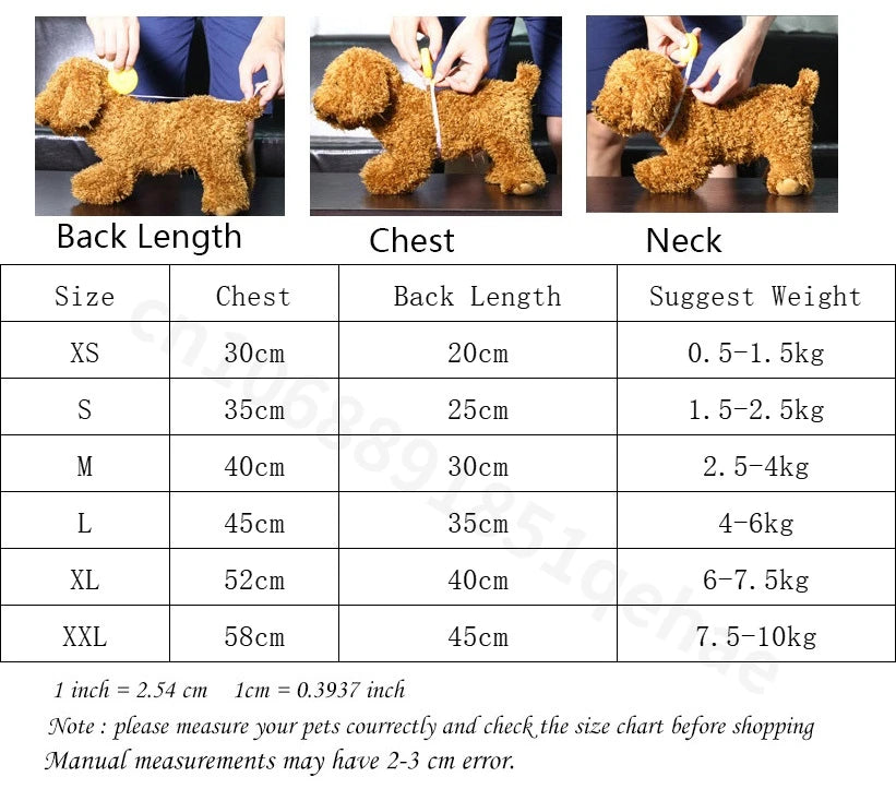 Cute Warm Pet Clothes for Dogs Cats Fleece Jumpsuit Dog Pajamas Autumn Winter Cat Clothing for Small Dog Chihuahua Yorkie Outfit