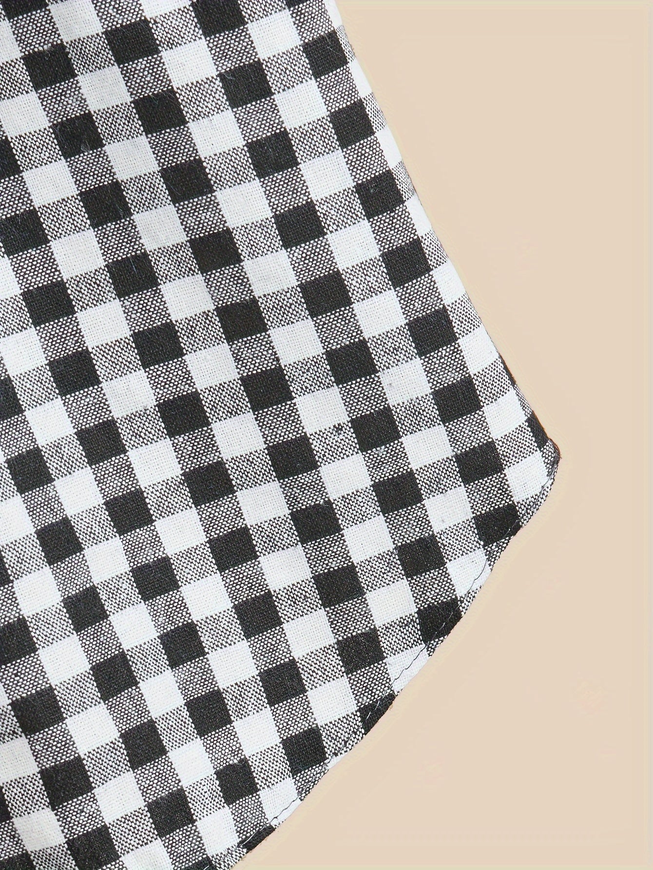 1pc Pet Clothes, Dog Plaid Shirt, Pet Jacket, Puppy Coat, Pet Button Shirt