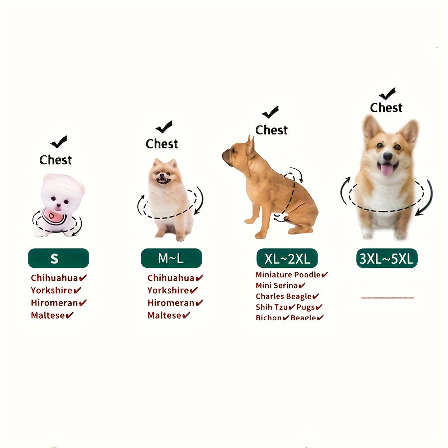 4-Legged Ultra-Warm Fleece Hooded Winter Coat for Small Breed Cats and Dogs, Pet Clothes for Ultra-Small to Small Sizes