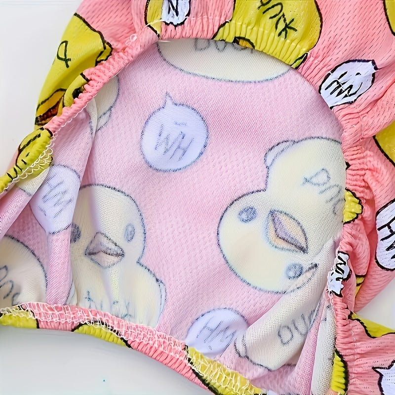 [Cozy Pajama for Cats Dogs] 1pc Duck Print Dog Pajama for Cats And Dogs - Cozy Pet Clothes for A Good Night's Sleep